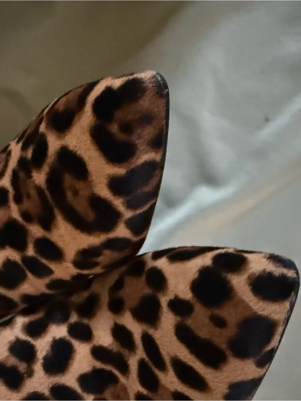 Nine West Leopard Print Pointed Toe Ankle Boots - Brown/Black